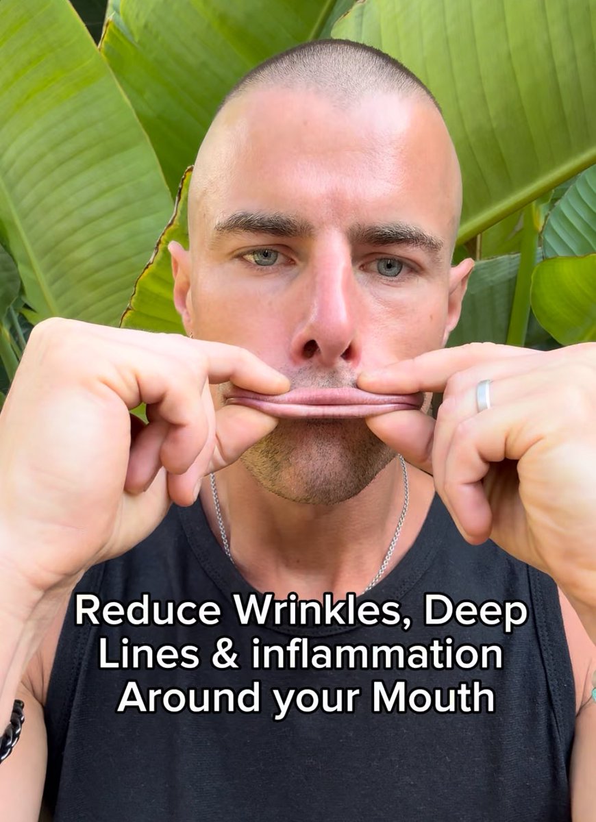 juleshorn01's tweet image. THE MOUTH FASCIA RELEASE

The fastest way to erase deep lines, reduce jaw tension &amp;amp; unlock hidden circulation in your face.

Your entire midface, jaw, and even neck can transform in minutes.

Here’s why and how to do it yourself