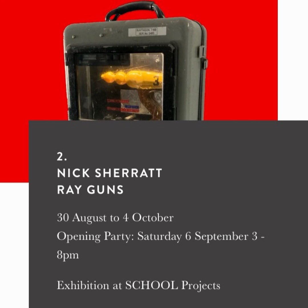 The brilliant Nick Sherratt (Studio 65) will be exhibiting ‘Ray Guns’ at School Gallery Folkestone:
30 August to 4 October 2025
Opening Party: Saturday 6 September 3 - 8pm
.
.
#nicksherratt #rayguns #getnostalgicforthepast #nostalgiaart #flashgordon #thunderbirds #captainscarlet