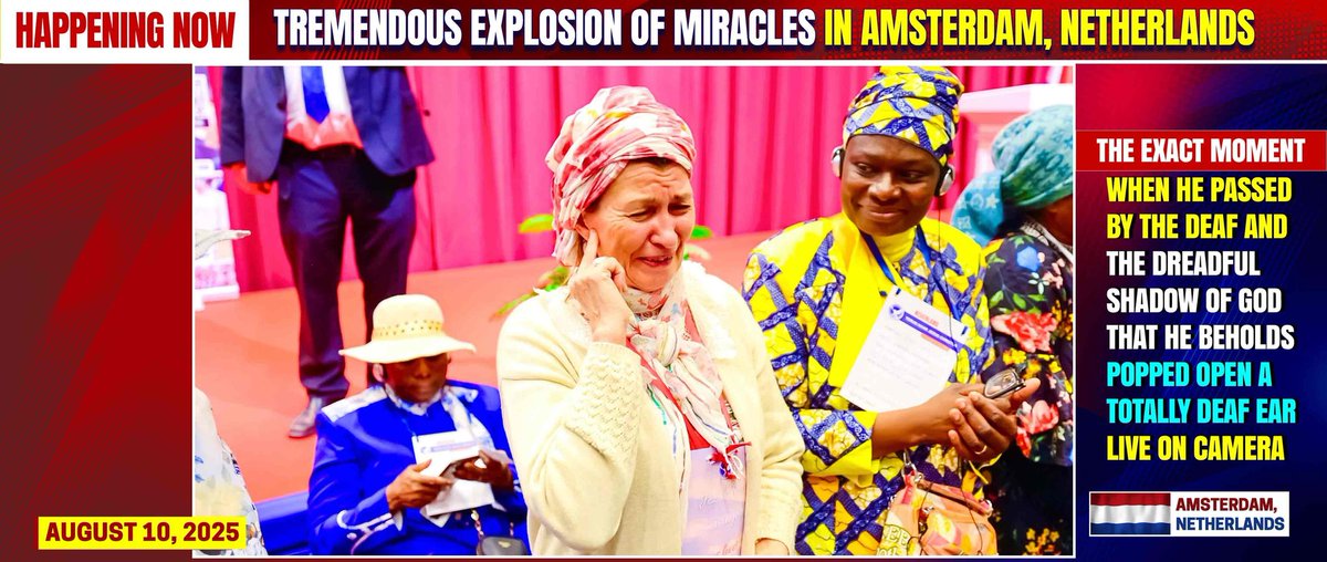 TearsWillBeOver's tweet photo. Biblically, when Jesus performed a miracle, it was an entire chapter written!

How do we then write a ministry in a hurry?

▪️Short prayer 
▪️Healing DECREE
▪️Miracles broke loose 
#MegaVisitations https://t.co/JfW1qghJr1
