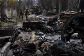 nateintucson's tweet photo. @PawlowskiMario i'm sorry Ukrainians 🇺🇦 for this braindead, fictional creator of history. #Inlaw #Javilin look at that farmland. stuck in mud. https://t.co/ZfooHdGP1T