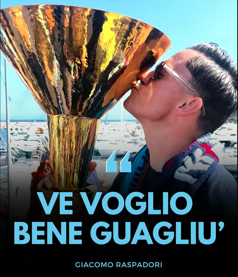 Te ne vogliamo anche noi e Napoli sarà sempre casa tua. 
In bocca al lupo Jack 
#81
 #Raspadori