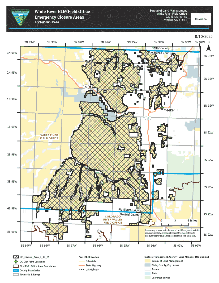 BLM Colorado Fire tweet media