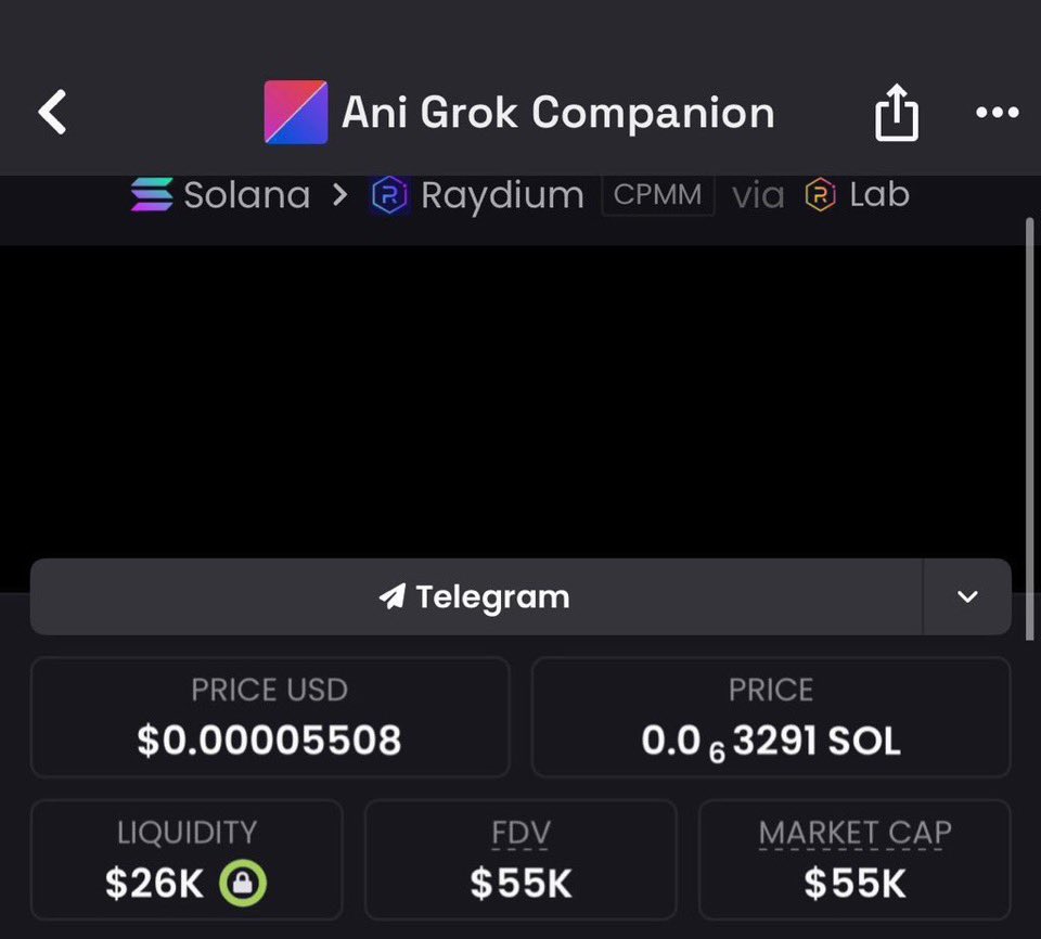 gabycoin_1's tweet photo. Dropped $Ani at an $55k market cap in my private TG
Dm to join
#Chain #Solana #Crypto #Jermbo #MemeCoin #AltSeason #DeFi $BOSS $BUCK $DIB $SWIF #LittleBuck #DOGECAT $BTH $CYAH $AIDA $BAIR $mop #BARKcoin $NYAN #bossless $MIM $boss $YUMI $KPOP $PEPE $Ani $BAIR $SWIF $RM #HABITAT https://t.co/pwR2yHlvbz