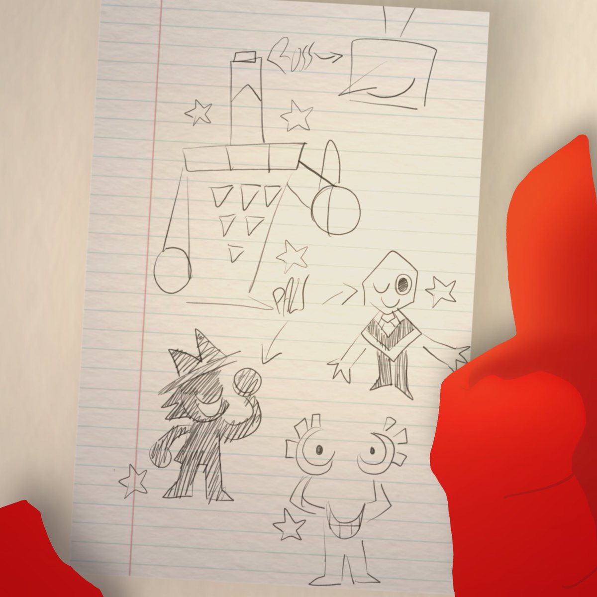 thezapperrr's tweet photo. Check out da newest art piece. i calls it 'Zapper n pals'

Thx again shuttah for helpin me take da photo, i also drew my pals @pippinses and @ch3shadowguy 
Lemme know whatcha think https://t.co/QDveHZPyVN