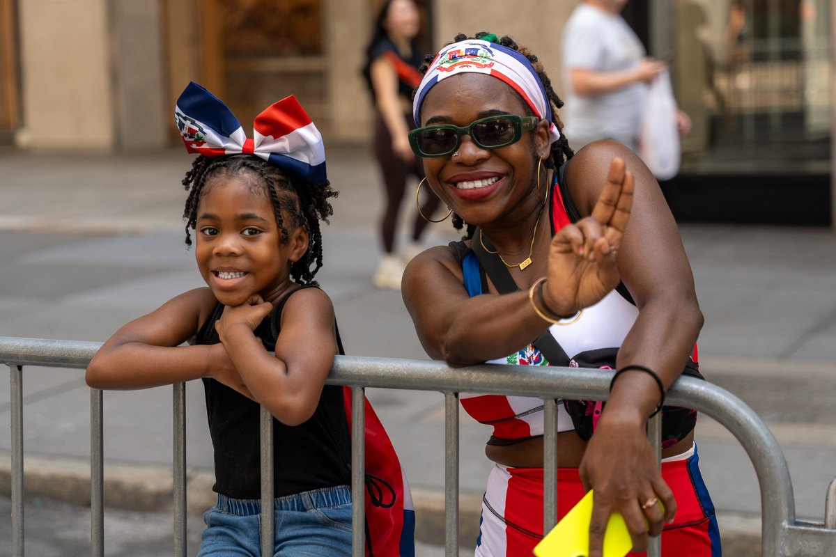 nycgov's tweet photo. It was a beautiful day to celebrate our Dominican community!

New Yorkers from all over came out to Manhattan for the iconic National Dominican Day Parade. Plenty of smiles and the diversity that makes our city so great! https://t.co/UUVbARi701