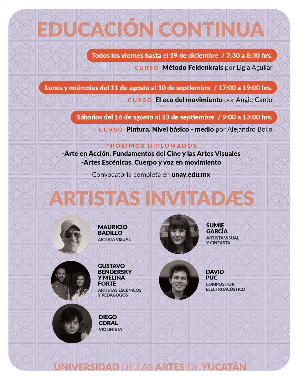 ¡Una nueva semana con muchas nuevas actividades! 📷

Consulta la #AgendaUNAY en las imágenes.