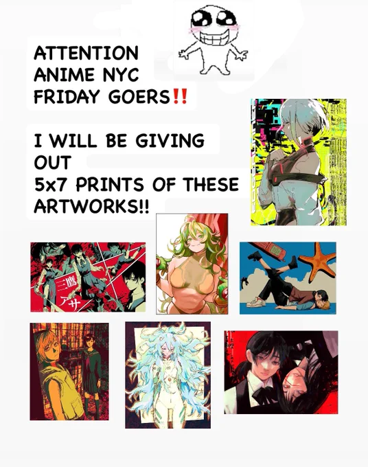 I will only have 3 of each so if you see a Deku with a blue shirt, COME SAY HI !! 