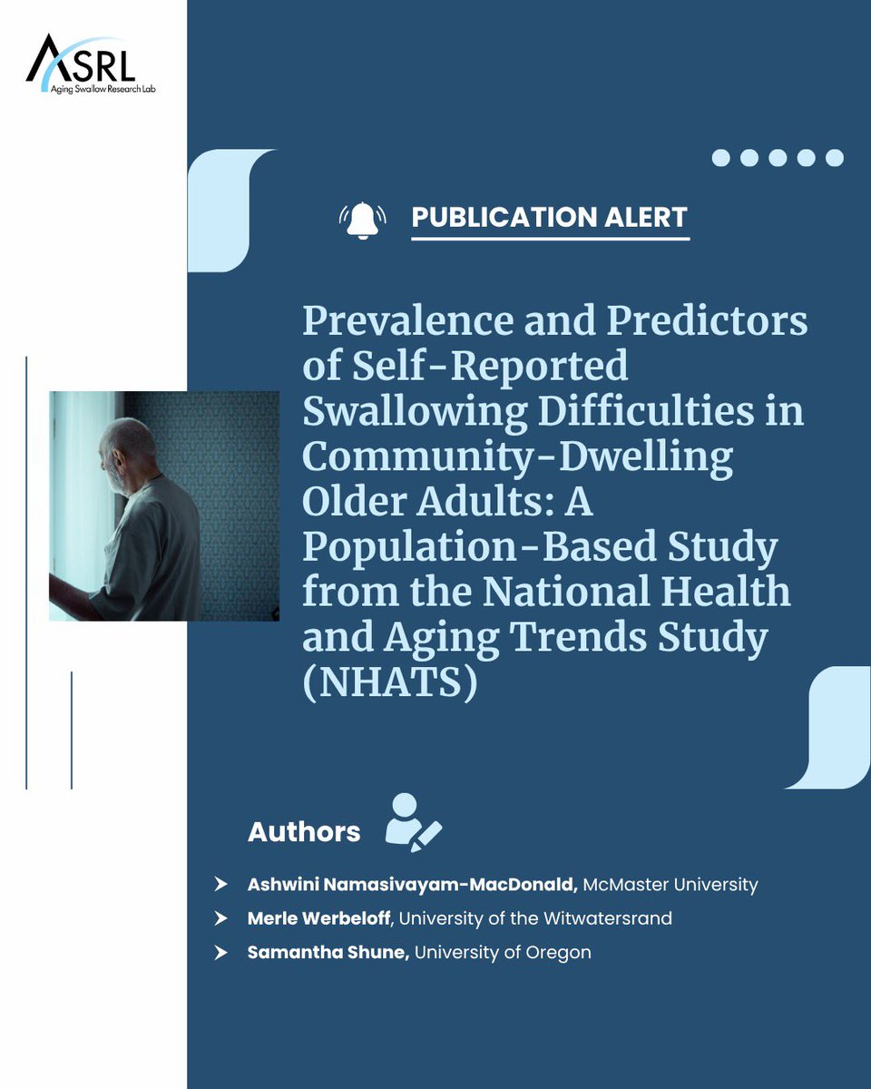 Aging Swallow Research Lab tweet media