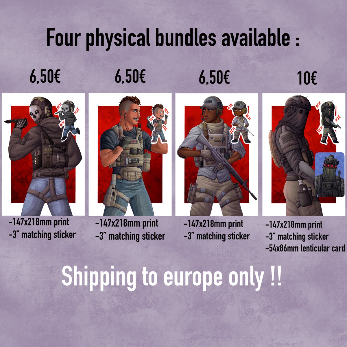 I’m opening my online shop for the week ! 🥹

ko-fi.com/plumtea/shop