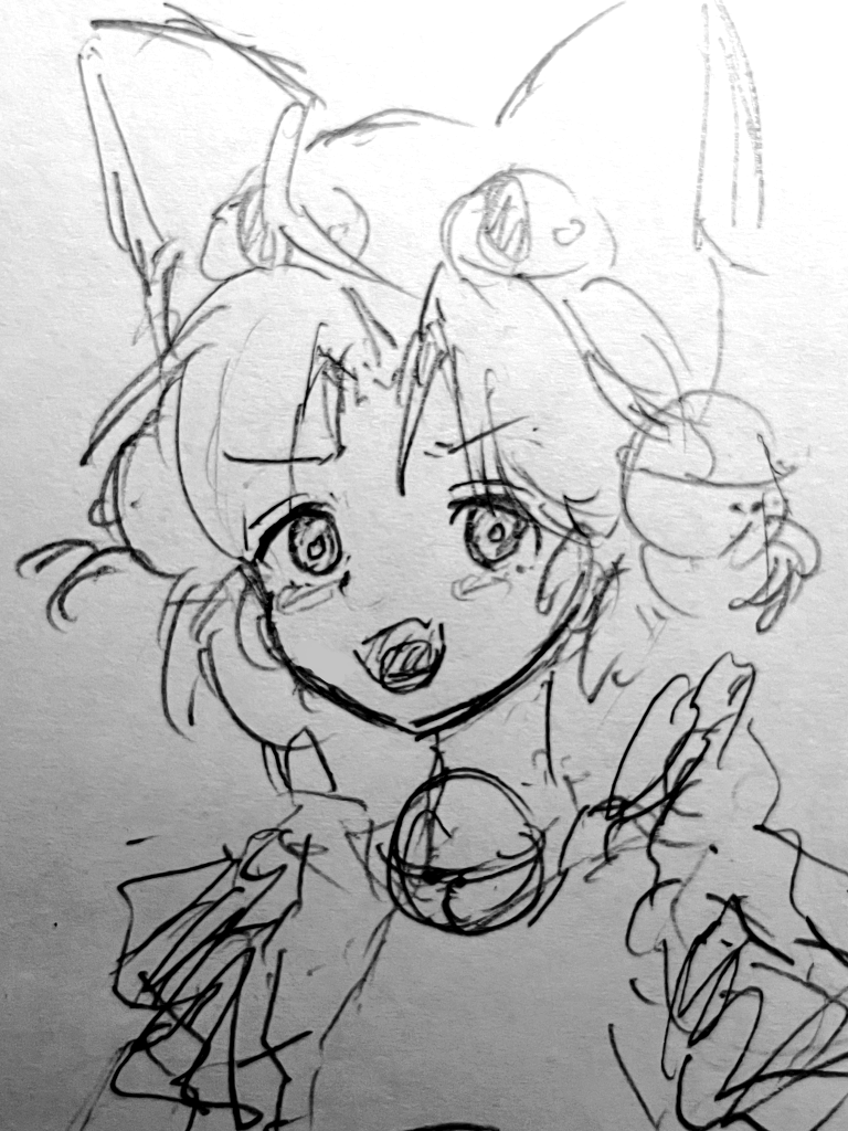 Wonozy's tweet photo. rkgkでじこ
諸事情でipadが使えなくなったので全然絵かけてなかったけどこれからアナログの落書きをちょくちょくあげてきます https://t.co/kMdlUdbSnc