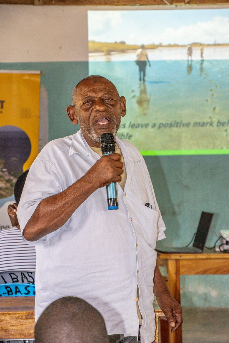 “If we destroy the mangroves, we destroy ourselves.” – Mzee Islam Abdulla Masudi, Kipini CFA Chair

CBEMR restores mangroves the right way: conserve what’s left, enable natural regeneration, &amp; protect what protects us.

#CBEMR #MangroveRestoration #NatureBasedSolutions