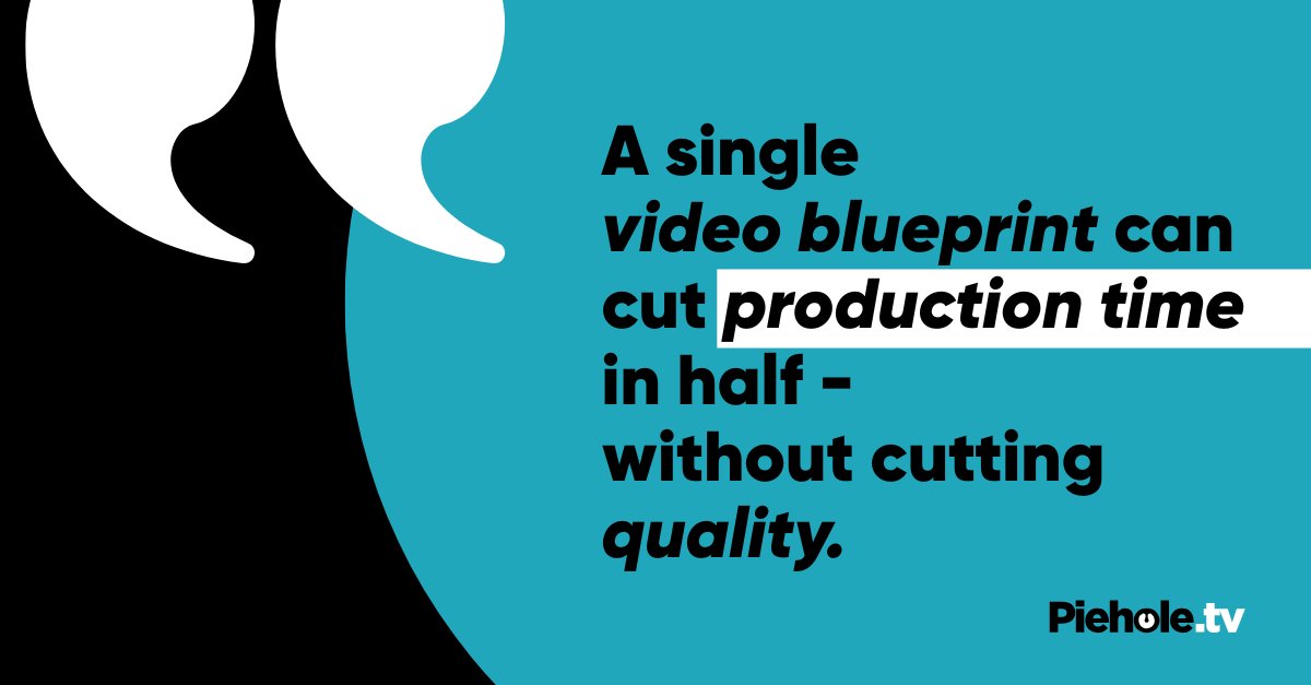 Why reinvent the wheel for every campaign?
Discover how a video blueprint can speed up production and keep your brand’s look consistent. 😎

🔗Full blog: piehole.tv/how-to-scale-y…

#VideoMarketing #ContentMarketing #BrandConsistency #MarketingTips #VideoProduction #ScalableContent
