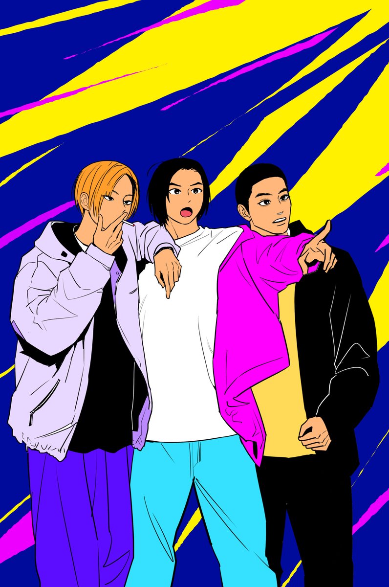 원래 하체까지 있는 그림이었고,,, 뭔가 대게라는 신세계를 발견하고, 먹으러가는 느낌이었다능.