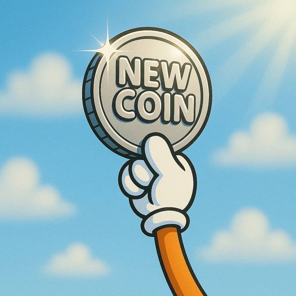 Coin stays new.
