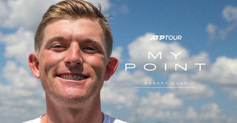 atptour's tweet photo. American doubles player Robert Cash was ready for medical school and pursuing his dream of becoming an orthopaedic surgeon. However, one point changed his entire life.

Read more 👇