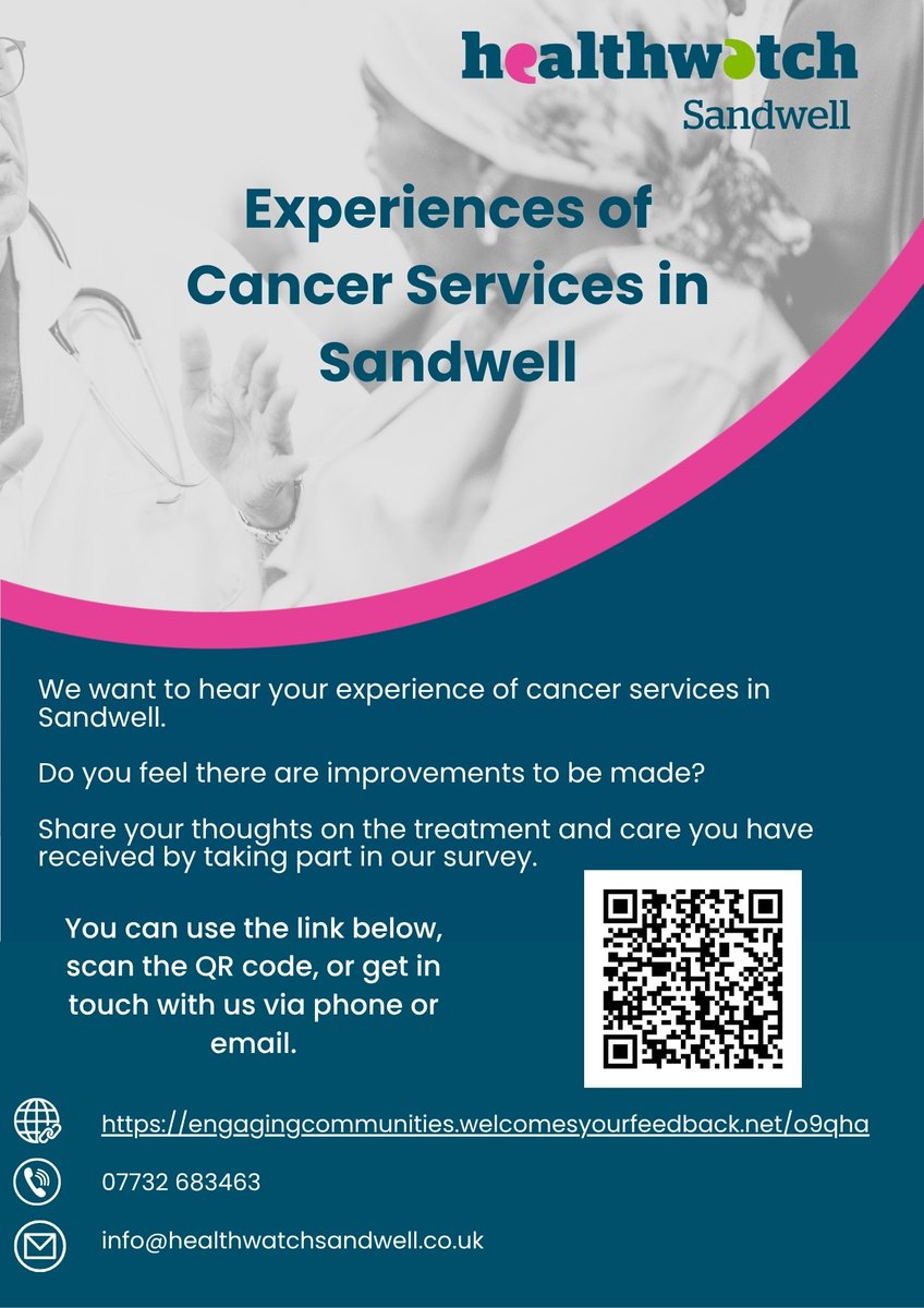 Healthwatch Sandwell tweet media