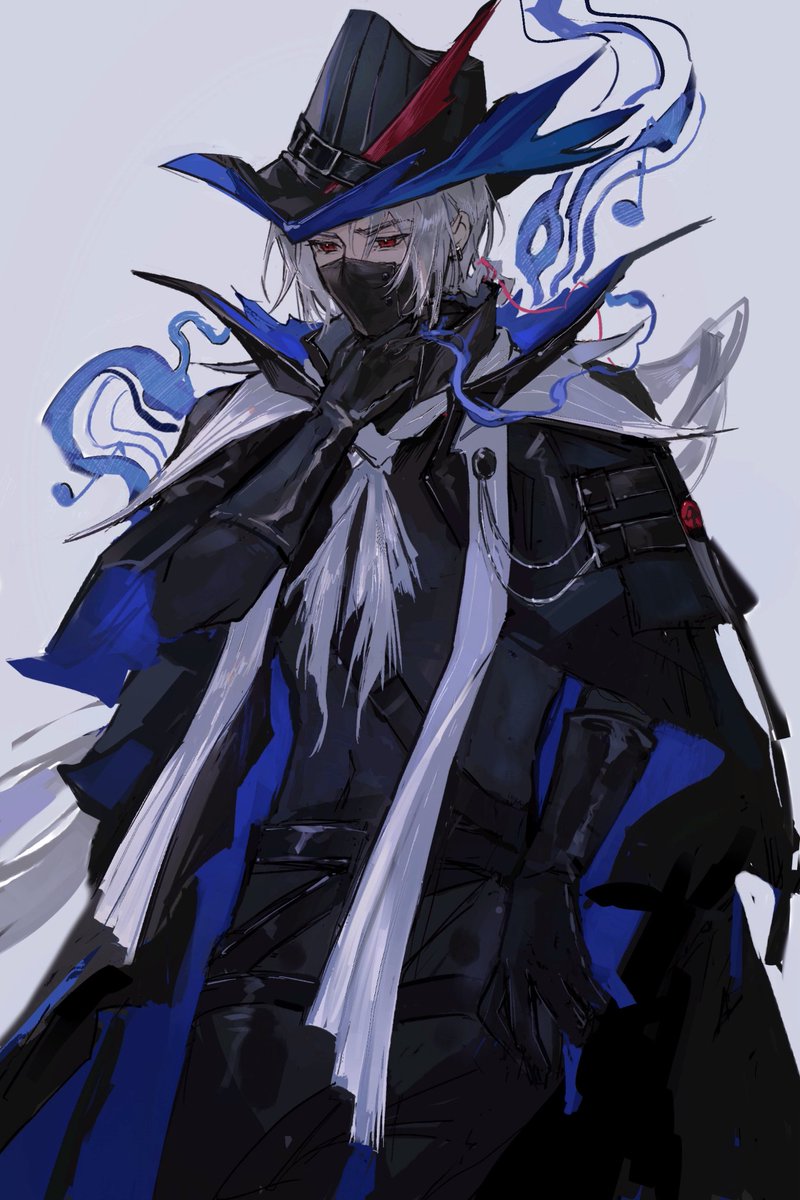 #Arknights #乌尔比安 
修改了去年画的饼干🙌
不再歌唱的鲸鱼