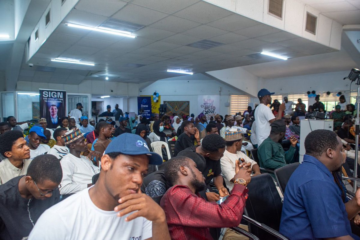 john_bosco99's tweet photo. “Over the weekend, Saturday, August 9th, I was at the Kano @zano_project event organized by @ZanoAfrica, representing @BlockchainNW_, a community I co-founded.

The event was a great success. The need for privacy is gaining ground in Nigeria; no one really wants their transactions and balances public. Also, I find the Zano alias system very impressive innovation. 

I was given the opportunity by @Lil__Kingg to hand over gifts to two winners of a particular giveaway conducted.” 

We need more privacy events like this. Thank you Zano blockchain.
