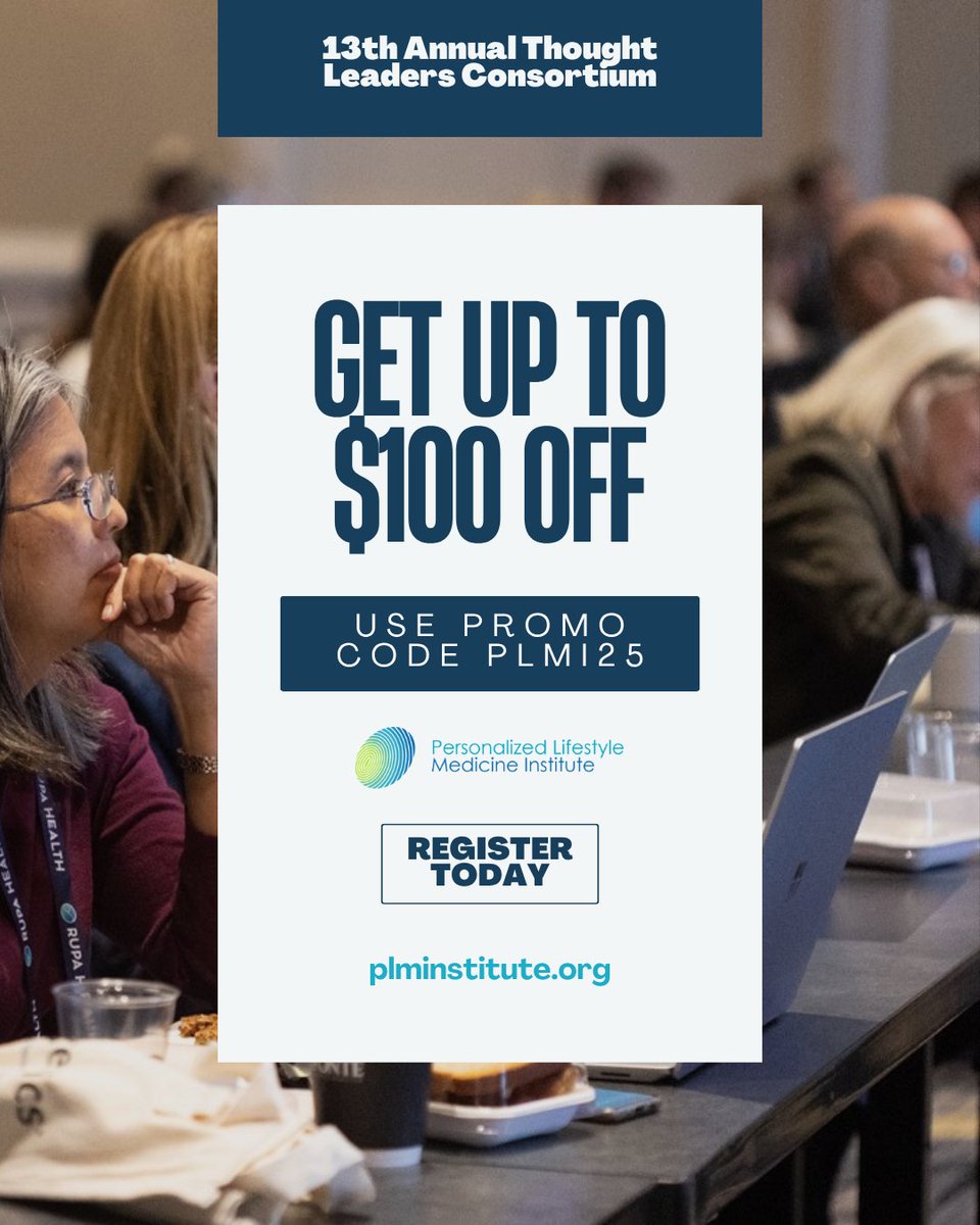 PLMI is privileged to host the following speakers at the 13th Annual Thought Leaders Consortium this October:

Don't miss this STELLAR EVENT, Oct. 17th-18th, 2025, in Dana Point, CA! 

Learn more and register at:
plminstitute.org/events/13th-an… 🌐

#plmi #personalizedmedicine