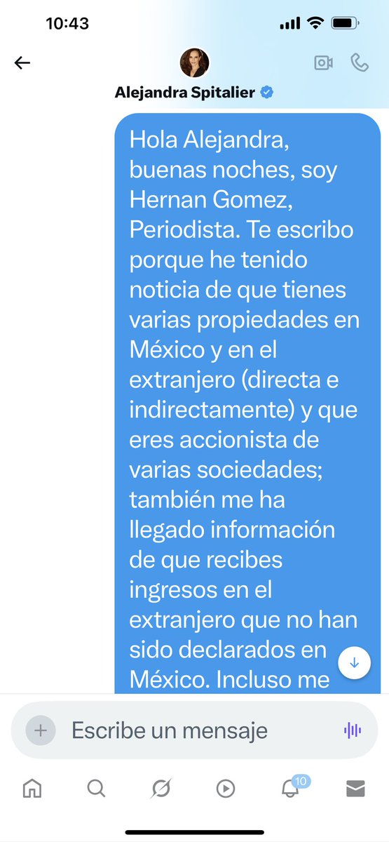 Hernán Gómez Bruera (@hernangomezb) on Twitter photo ¿Alguien sabe algo sobre <a href="/alespitalier/">Alejandra Spitalier</a>, quien fungiera como mano derecha del ministro <a href="/ArturoZaldivarL/">Arturo Zaldívar</a> en la <a href="/SCJN/">Suprema Corte</a>? Se desconoce su paradero, aunque se sabe que decidió salir del país por razones que no están claras... La he contactado por diversas vías esperando que nos pueda ¿Alguien sabe algo sobre <a href="/alespitalier/">Alejandra Spitalier</a>, quien fungiera como mano derecha del ministro <a href="/ArturoZaldivarL/">Arturo Zaldívar</a> en la <a href="/SCJN/">Suprema Corte</a>? Se desconoce su paradero, aunque se sabe que decidió salir del país por razones que no están claras... La he contactado por diversas vías esperando que nos pueda