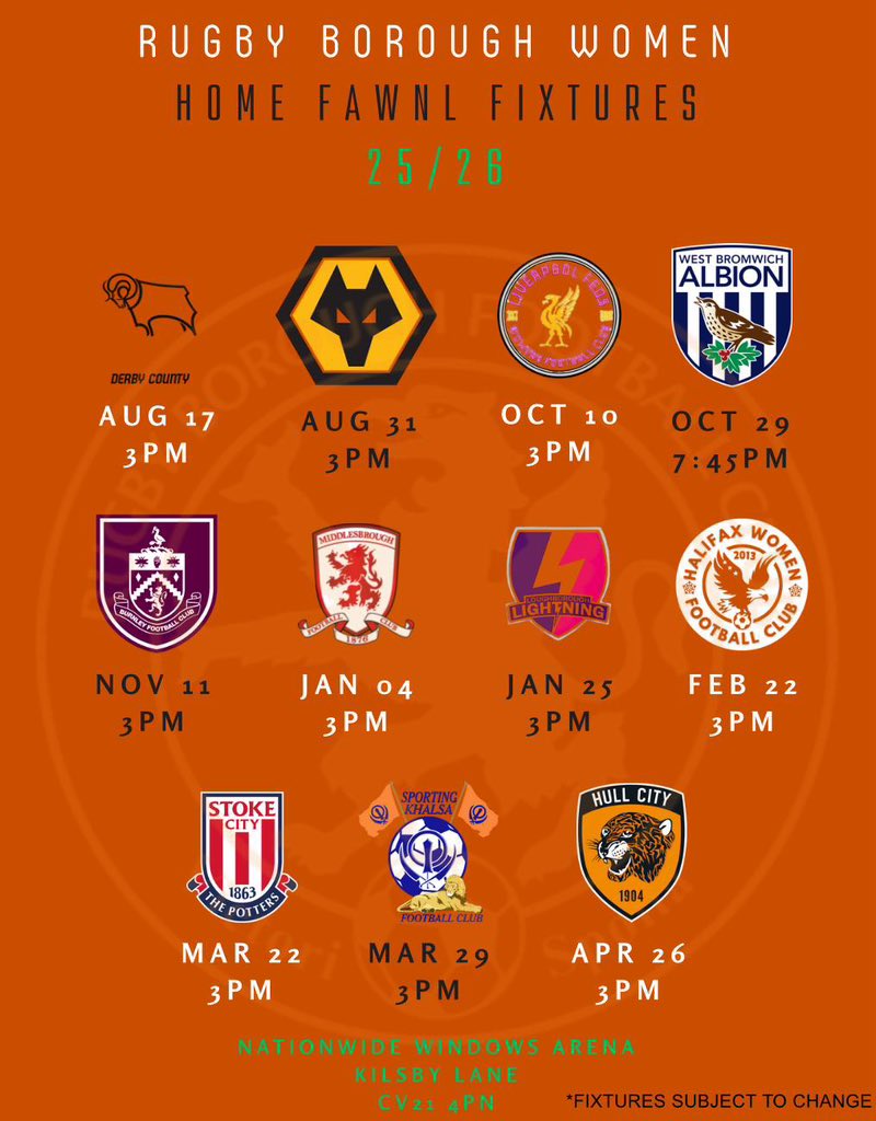 Rugby Borough Women FC tweet media