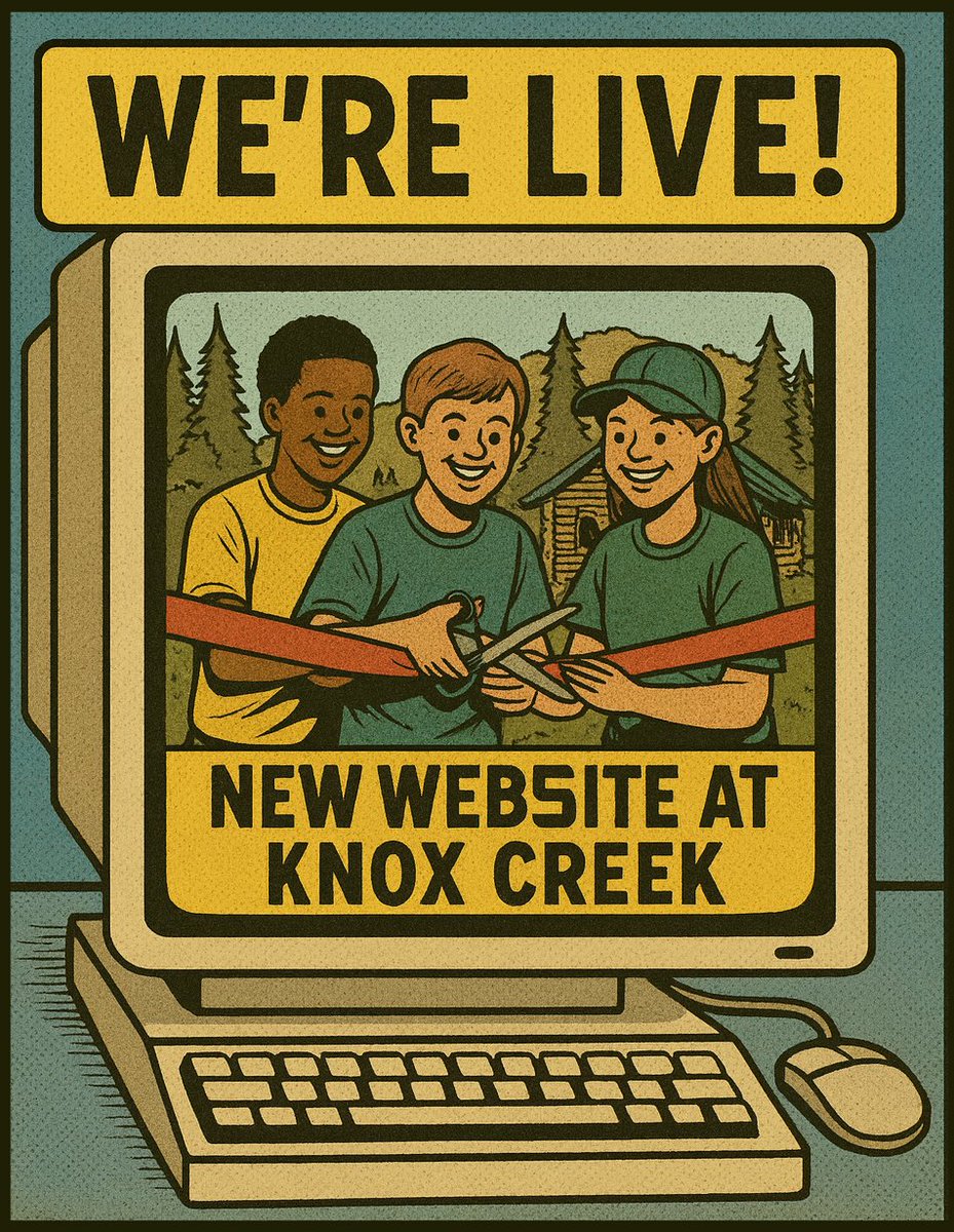 Something exciting has been brewing here at Knox Creek, and today we get to share it with you. After months of dreaming, planning, and prayer, our new website is officially live!

But here’s the thing—because of the way the internet works, some of you may see the new site right