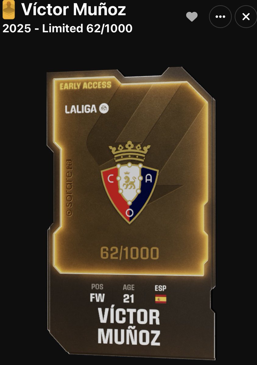 Pedrissime's tweet photo. Giveaway : la carte de Victor Munoz in season 🟡 à gagner! 

Pour ça RT ce Thread et laisse un commentaire sous la vidéo de Zeus + follow le! 

https://t.co/ROYalw4QOL https://t.co/zLkUlSxPWQ