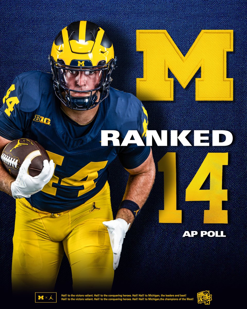 Michigan Football tweet media