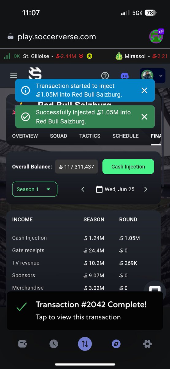 Love Sorare and the MFL football community? Then you know what quality and passion look like. 

But SoccerVerse? It’s the next-level football management game that’s changing everything.

🧵-->>