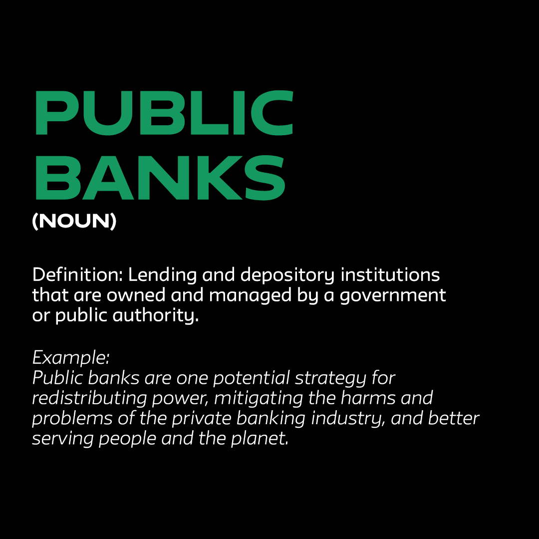 Public banks could help millions of Americans open bank accounts and access low-cost loans, but what exactly are they? 
Read our latest paper to learn how these institutions could make banking more inclusive. 
racepowerpolicy.org/wp-content/upl…