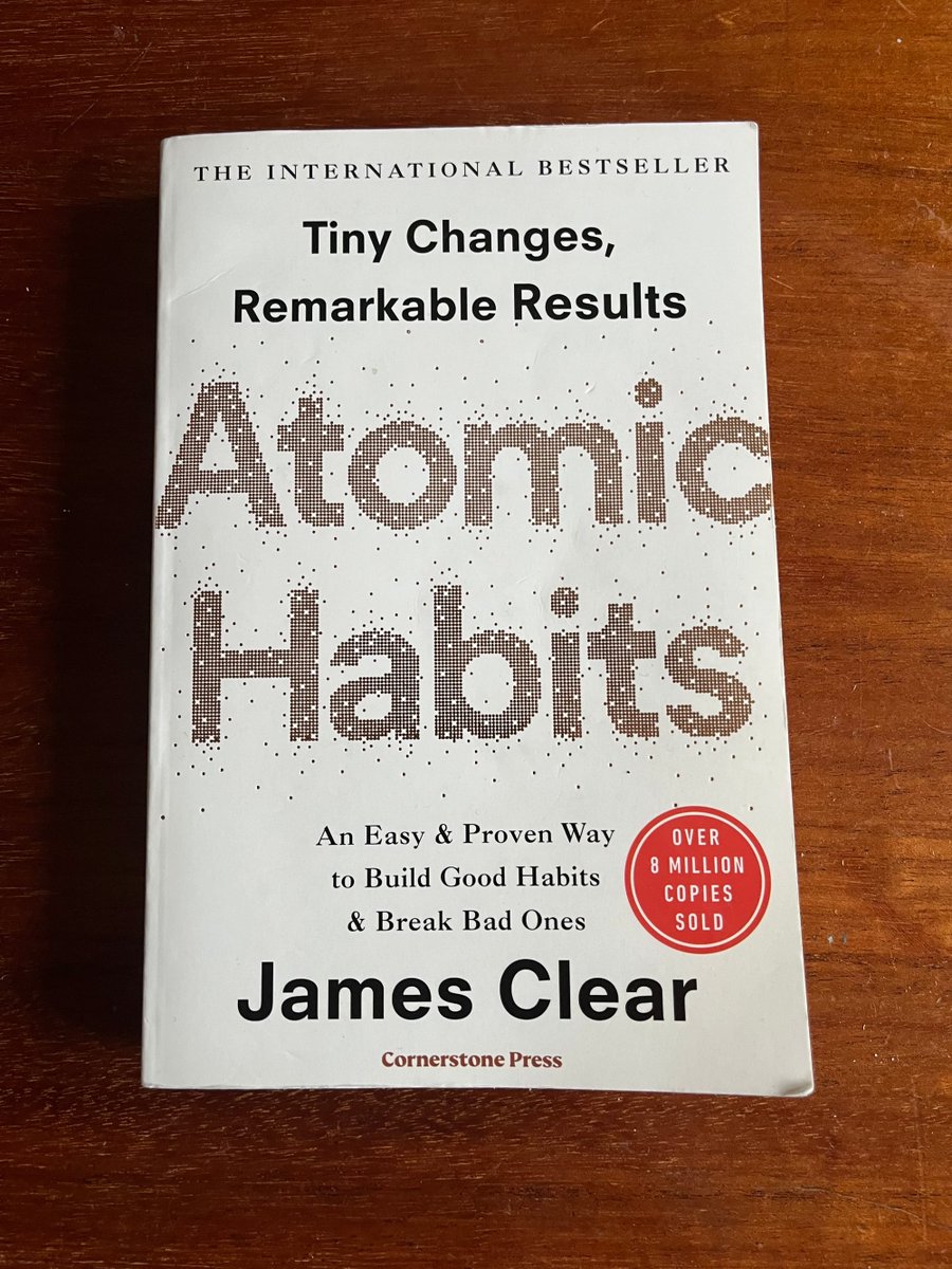 OneBookDaily's tweet photo. @readswithravi Atomic Habits by @JamesClear https://t.co/C6AXPSyu7x