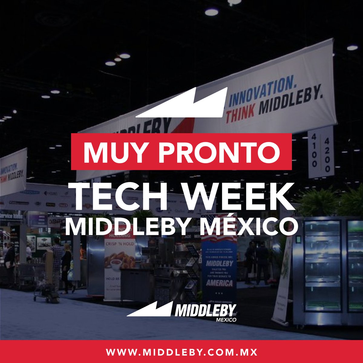 🚀 Algo grande llega a Middleby México 🚀
3 días de innovación, tecnología y experiencias en vivo.
📅 26-28 agosto 2025
🔜 Pronto más detalles…
#TechWeekMiddleby #Innovación