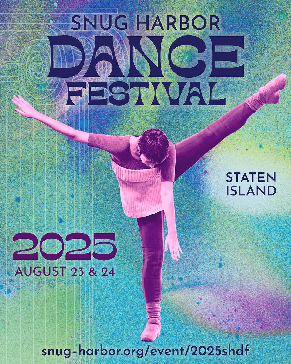 CUNY Dance Initiative (@cdi_dance) on Twitter photo COMING SOON!
The <a href="/SnugHarborCCBG/">Snug Harbor</a> Dance FestivalĀ is a two-day event on August 23 and 24 celebrating contemporary dance, featuring performances by local choreographers, including CDI resident MBDance.
GET TICKETS: bit.ly/4ldpmHc COMING SOON!
The <a href="/SnugHarborCCBG/">Snug Harbor</a> Dance FestivalĀ is a two-day event on August 23 and 24 celebrating contemporary dance, featuring performances by local choreographers, including CDI resident MBDance.
GET TICKETS: bit.ly/4ldpmHc
