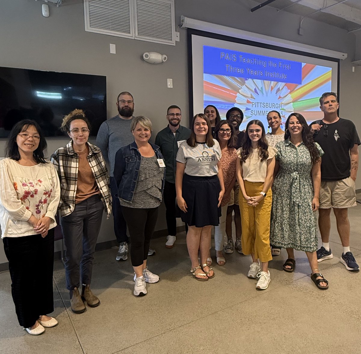 PAISPA's tweet photo. Last week, PAIS kicked off Teaching the First Three Years Institute in both Philadelphia and Pittsburgh! A big thank you to our incredible faculty members, the engaged participants, and to Germantown Friends School and Winchester Thurston School for graciously hosting! https://t.co/pDGLufc5Mp
