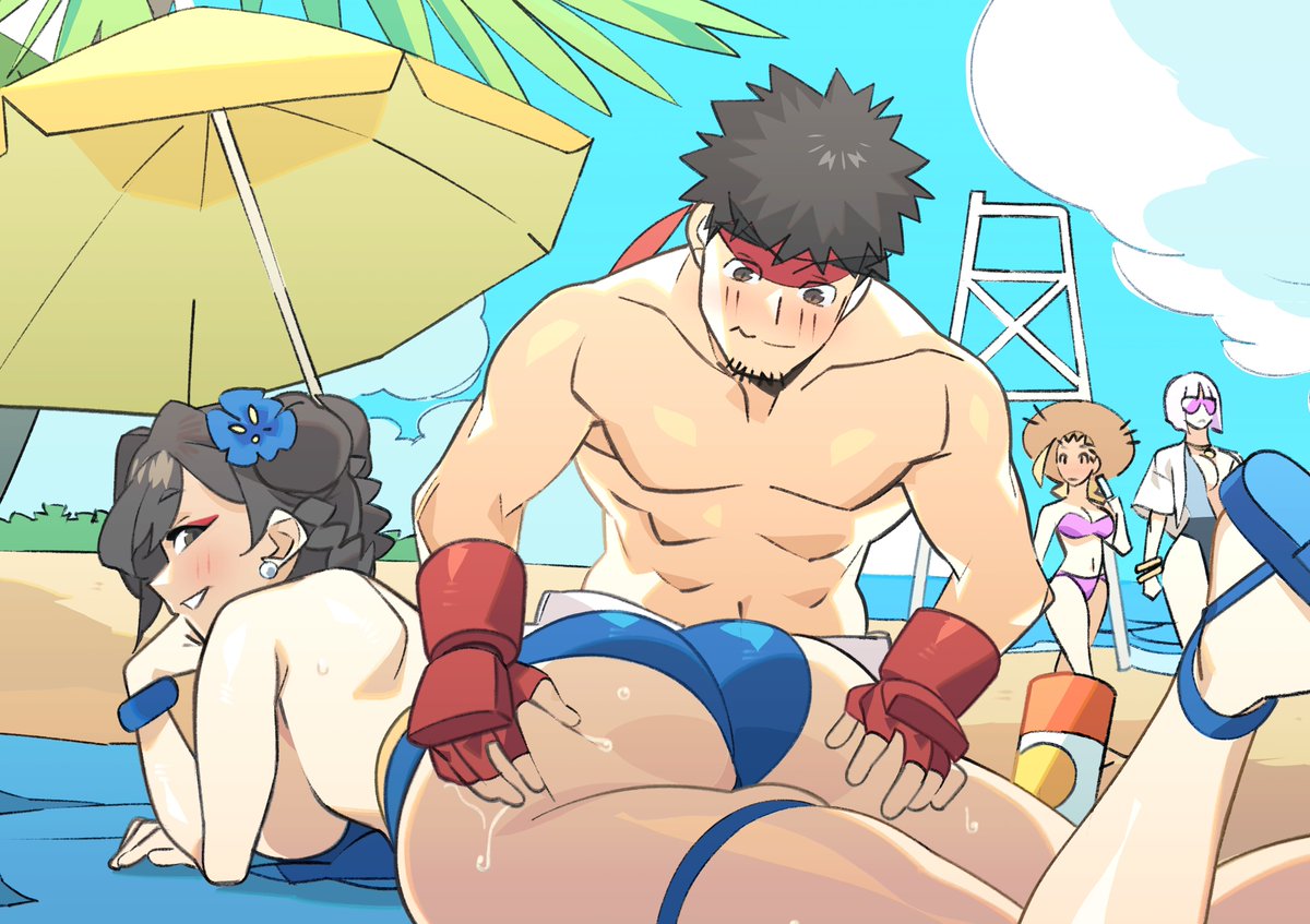 The sun is shining, the waves are calling… and Chun-Li is ready to turn every head on the beach. ☀️