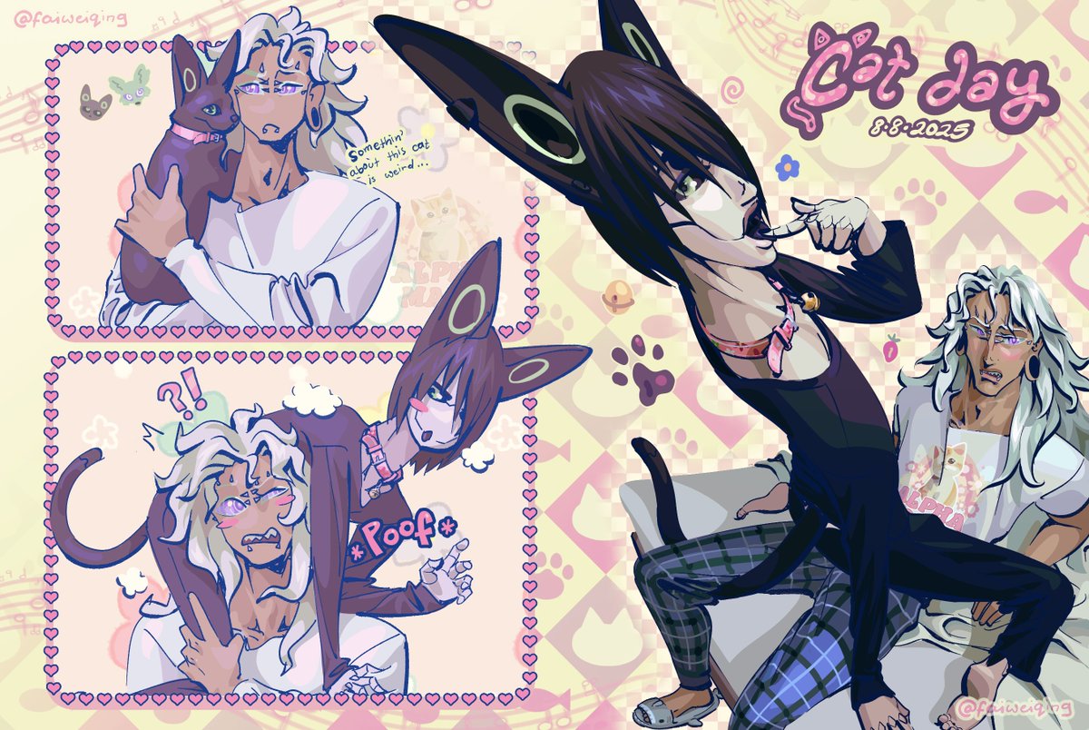 heh.. am i too late for cat day? 😂🪦