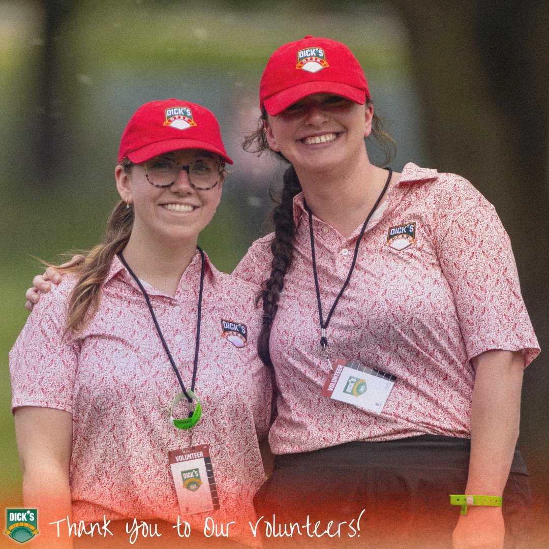 dicksopengolf's tweet photo. Thank you to every volunteer who helped make the 2025 tournament a success. Your time, energy, and dedication brought the event to life. We are so grateful for you. ❤️
#ThankYouVolunteers #DICKSOpen #CommunitySupport https://t.co/4aFaWGJpos