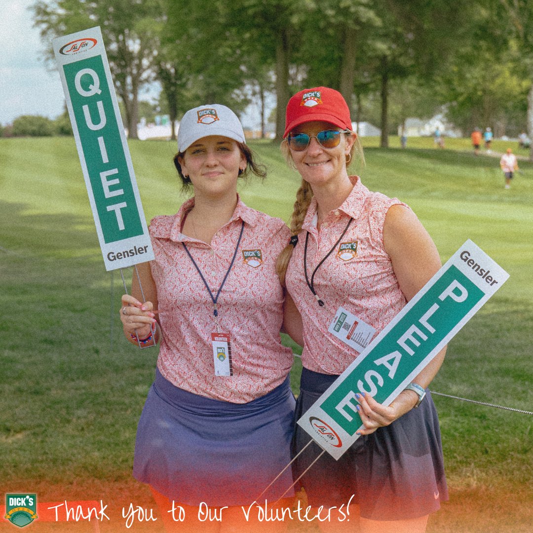 dicksopengolf's tweet photo. Thank you to every volunteer who helped make the 2025 tournament a success. Your time, energy, and dedication brought the event to life. We are so grateful for you. ❤️
#ThankYouVolunteers #DICKSOpen #CommunitySupport https://t.co/4aFaWGJpos