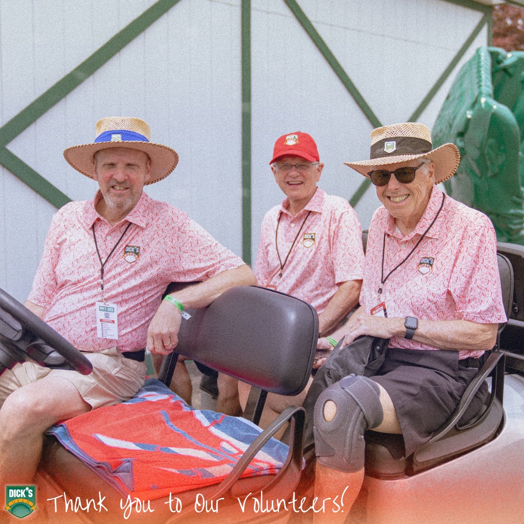 dicksopengolf's tweet photo. Thank you to every volunteer who helped make the 2025 tournament a success. Your time, energy, and dedication brought the event to life. We are so grateful for you. ❤️
#ThankYouVolunteers #DICKSOpen #CommunitySupport https://t.co/4aFaWGJpos