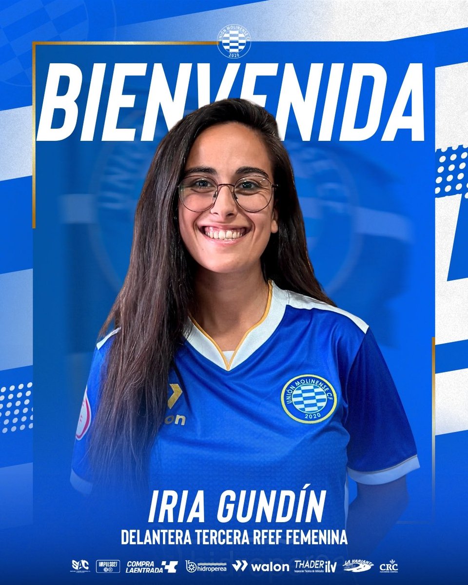 𝐂𝐎𝐌𝐔𝐍𝐈𝐂𝐀𝐃𝐎 𝐎𝐅𝐈𝐂𝐈𝐀𝐋 🚨

Iria Gundín refuerza el ataque del #TerceraRFEF Femenina.

La delantera gallega llega procedente del Ciudad de Murcia, donde sumó 7 tantos la pasada campaña y logró 2 ascensos a liga nacional.

Aportará velocidad, olfato goleador y entrega.