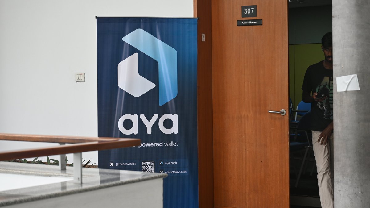Mdridh20's tweet photo. @theayawallet  AI Demo Day at @IIITB_official wasn’t just a showcase, it was a glimpse into the next chapter of AI × DeFi x MCP Servers.

In the room with @RafikFellal , @apoorav_vyas , @diekneee, @0xAbilash joined conversations that will shape where this space goes next. 🚀 https://t.co/v2SXgiZ5Hu