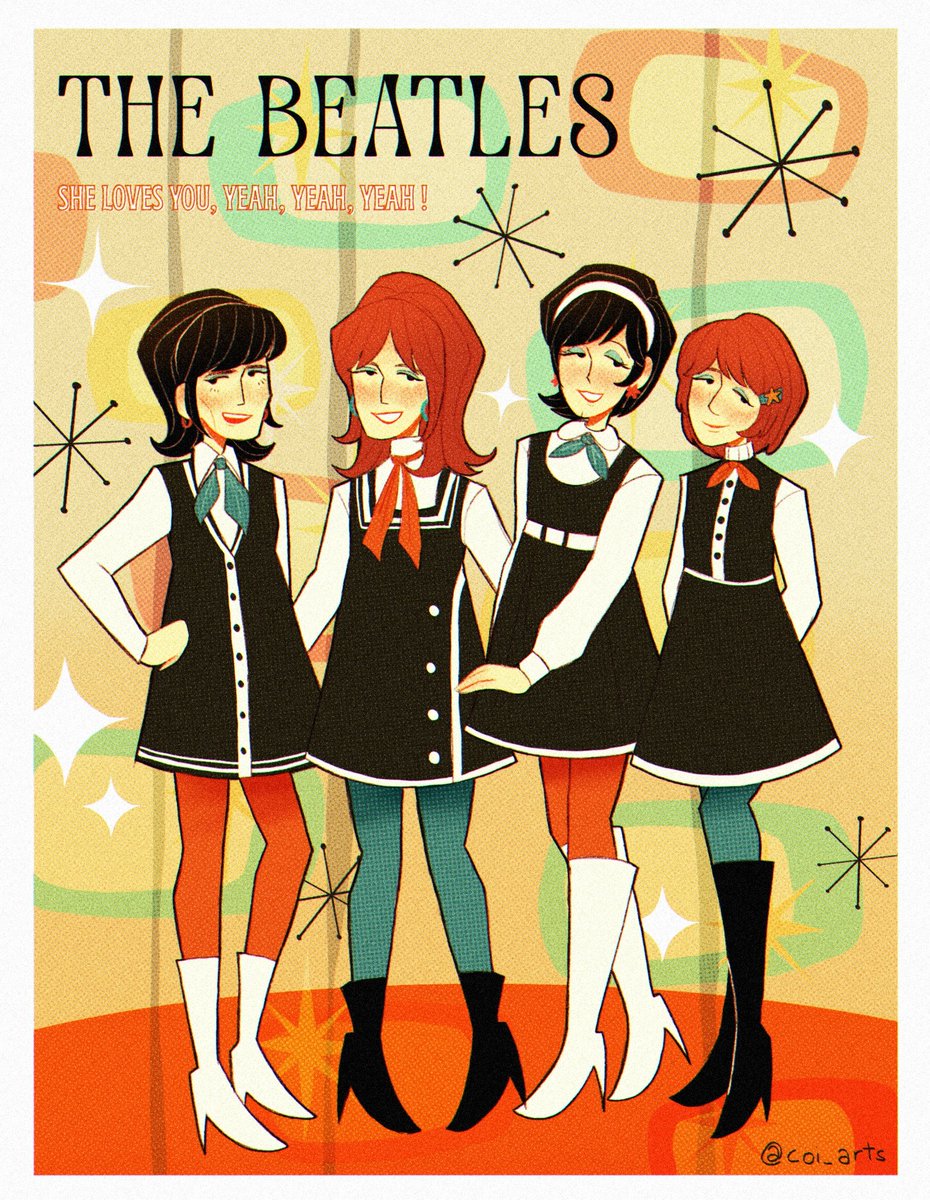the prettiest beatle girls 🤍
