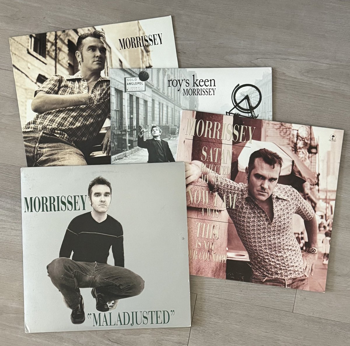realgarreola71's tweet photo. Morrissey - Maladjusted and singles from this classic release. The album was released 28 years ago! https://t.co/EKQNNYlfXZ
