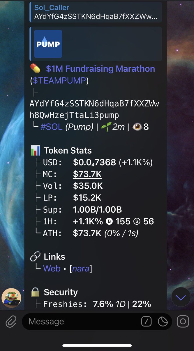 sol_lord111's tweet photo. CA>>

AYdYfG4zSSTKN6dHqaB7fXXZWwh8QwHzejTtaLi3pump https://t.co/wO9FgzqzEv