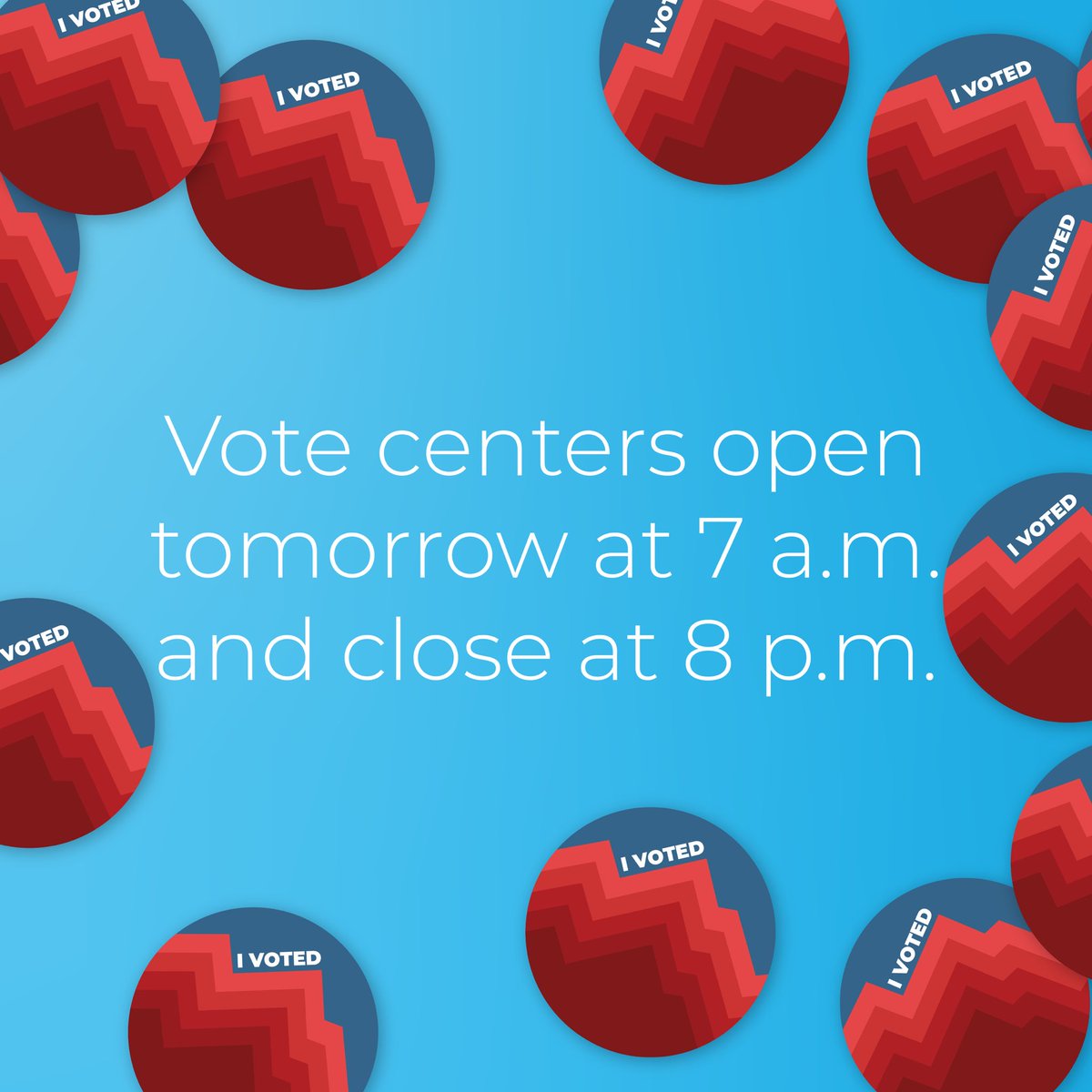 Tomorrow is Election Day! Here are a few quick reminders to make sure your vote is counted. For more info, visit slco.to/Election2025