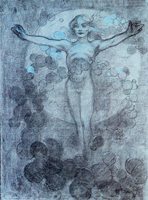 Standing Figure #artbots #mucha