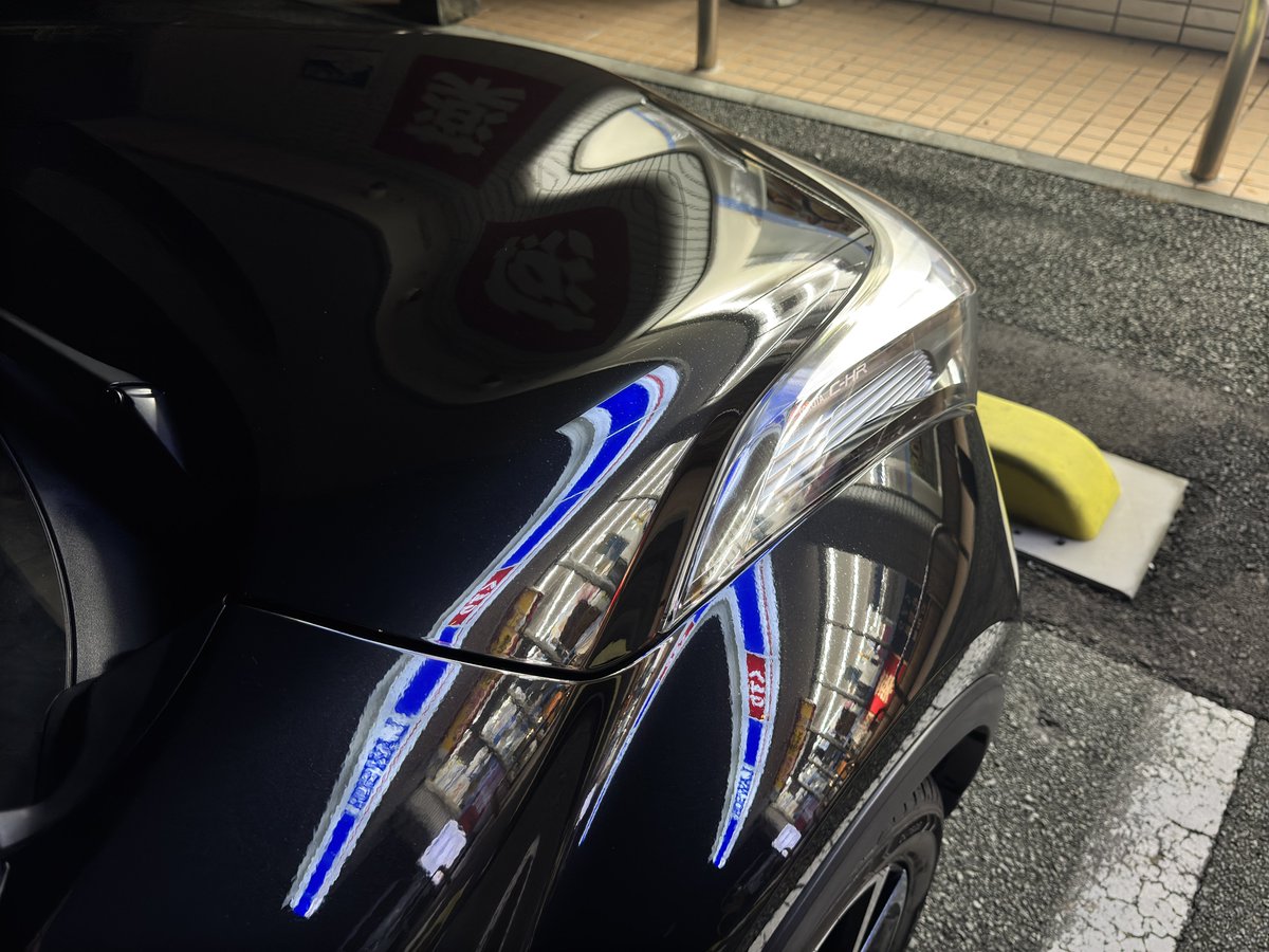 ムラ？と思ったらコンビニの窓の結露だった😅
OVERCOAT SEALANT 6.0 2連