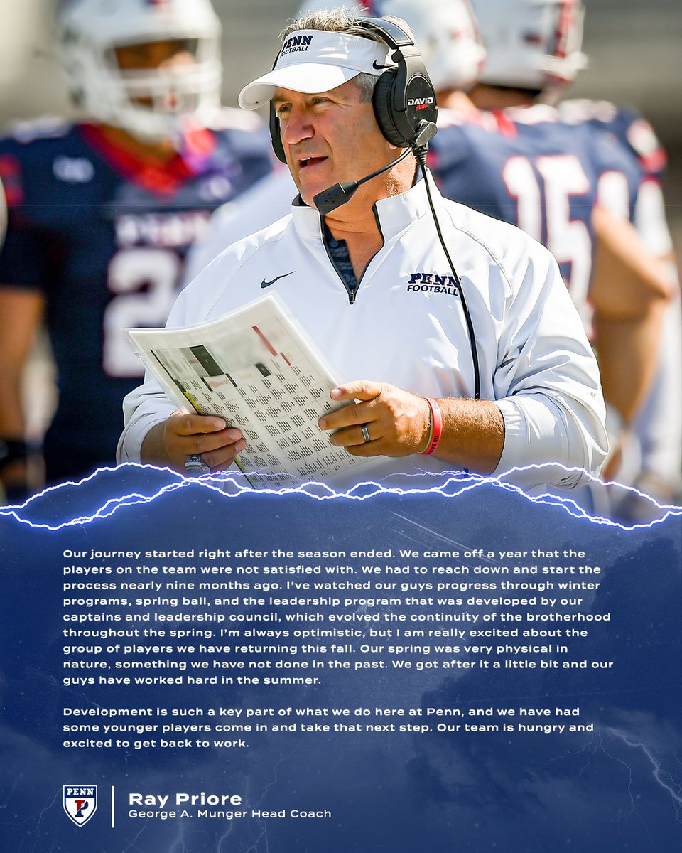 Penn Football tweet media