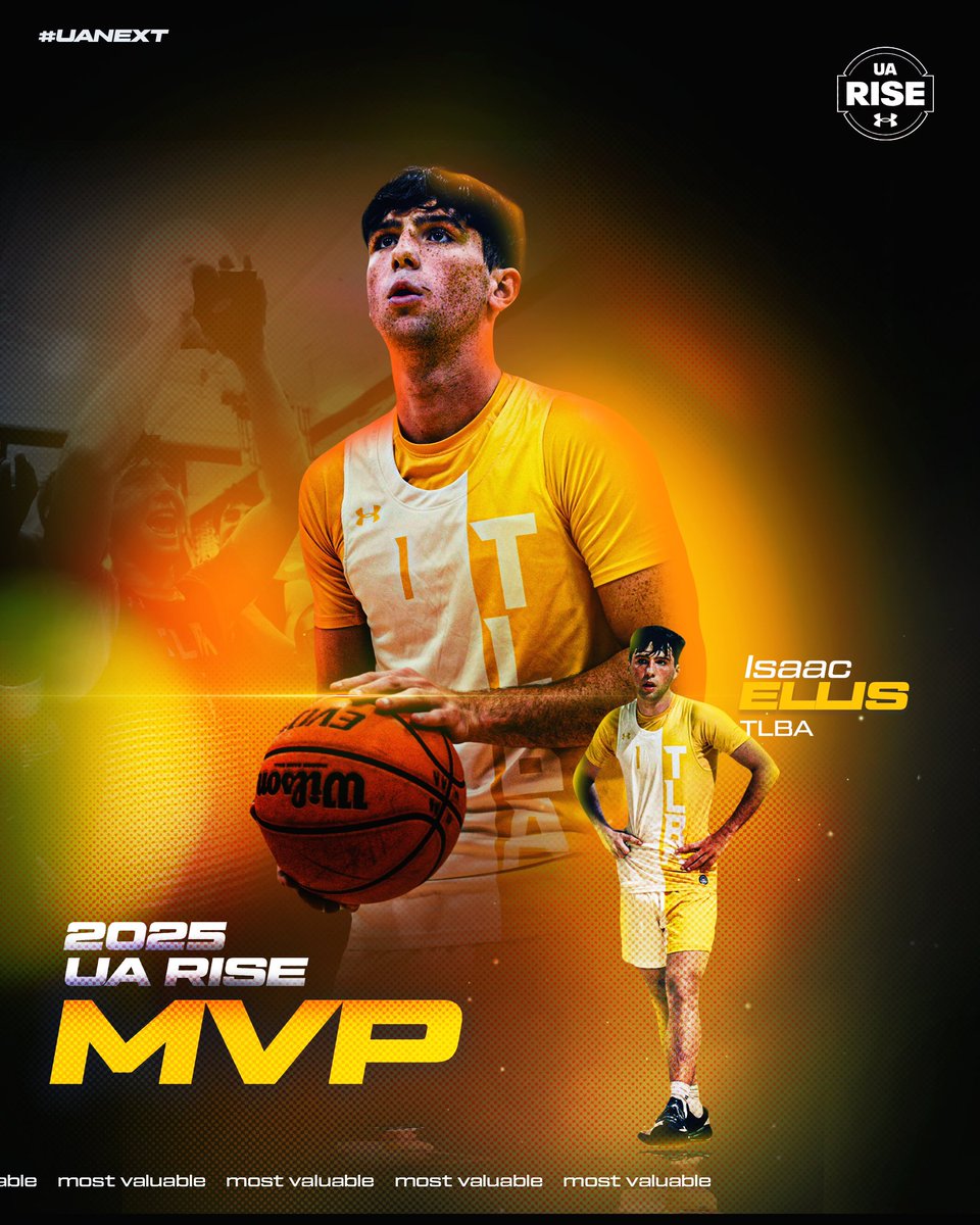 𝓞𝓷𝓮 𝓸𝓯 𝓞𝓷𝓮 💫 
Isaac Ellis Is Your 2025 UA Rise MVP! 
The South Carolina commit led his team to an undefeated 2025 and UA Rise Championship 🏆
#UAnext #UArise