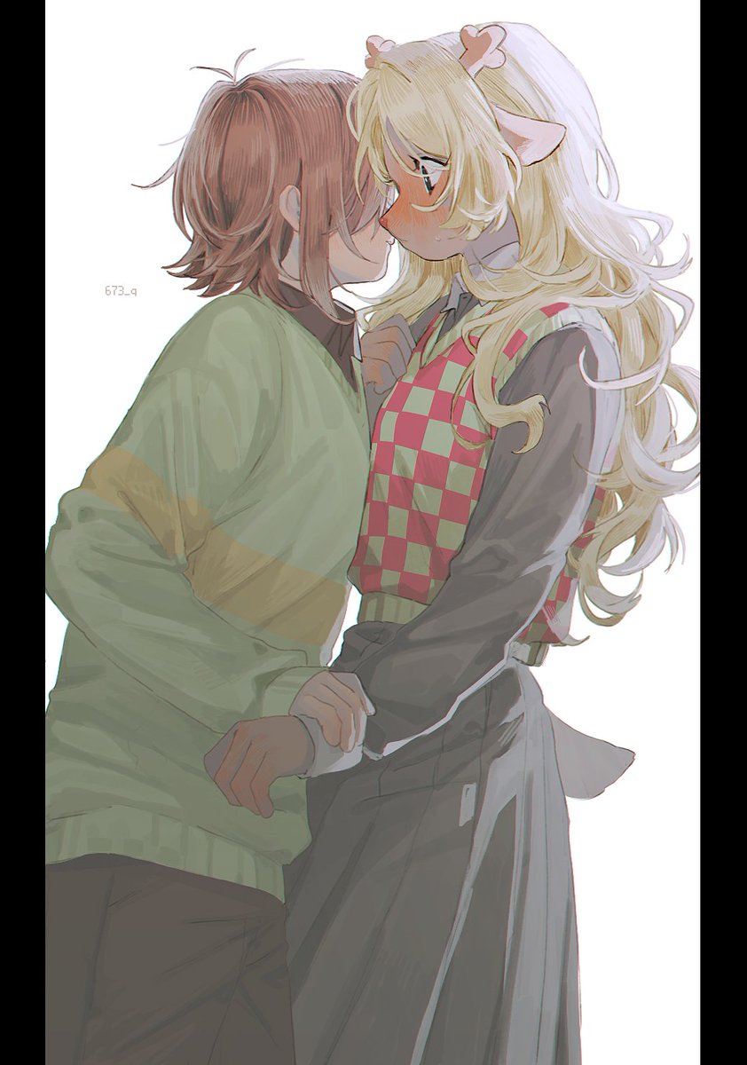 673_q's tweet photo. #deltarune #kriselle https://t.co/S4MNYri8rY
